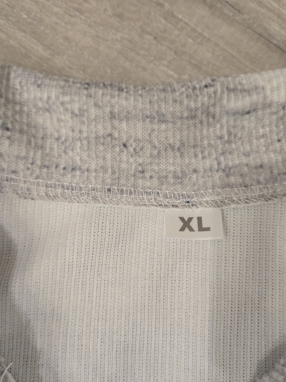 Light Gray Patterned Button-Up Jacket - Women's - Picture 4 of 4